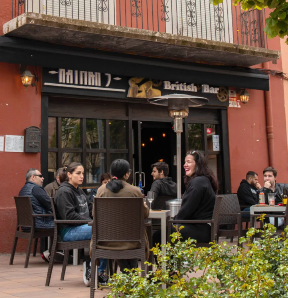 Terraza de Hatmans